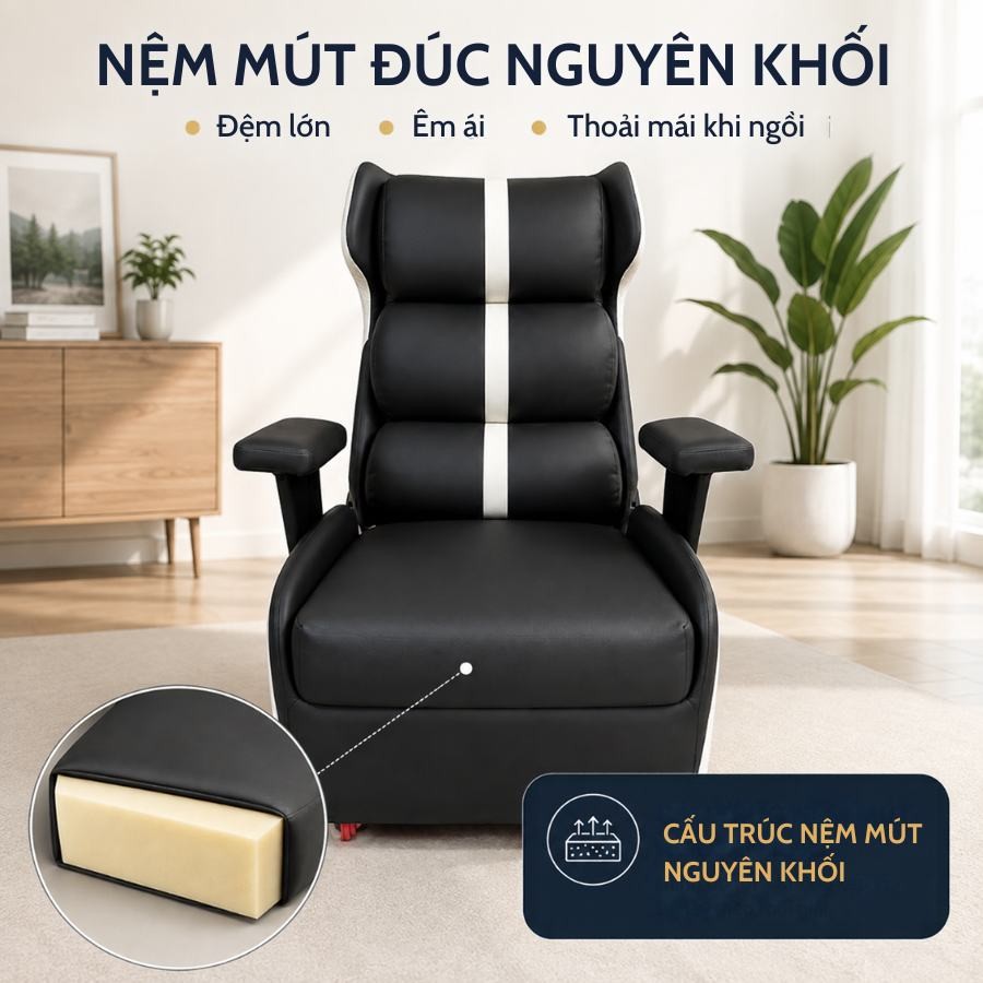 Đệm mút đúc nguyên khối của ghế sofa gaming HH000645