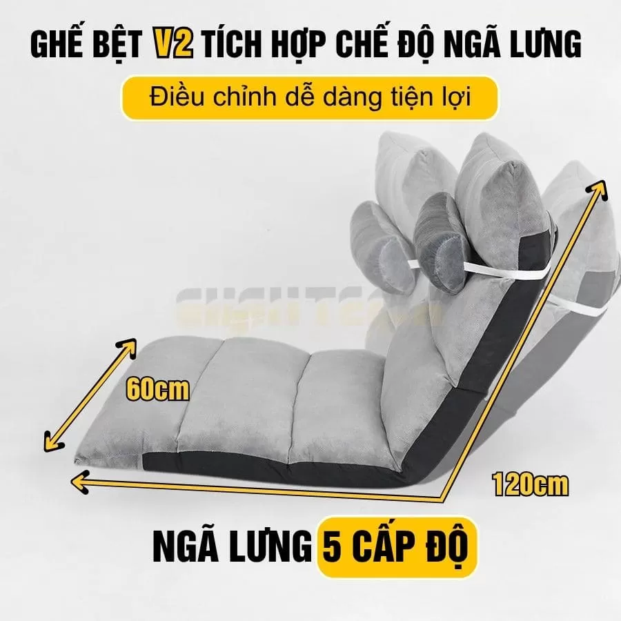 Bàn ghế ngồi bệt gaming gấp gọn 