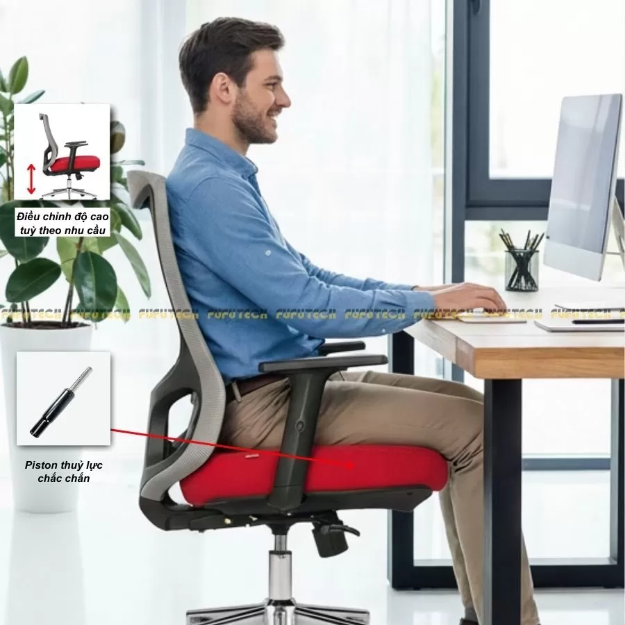 ghế làm việc thoải mái