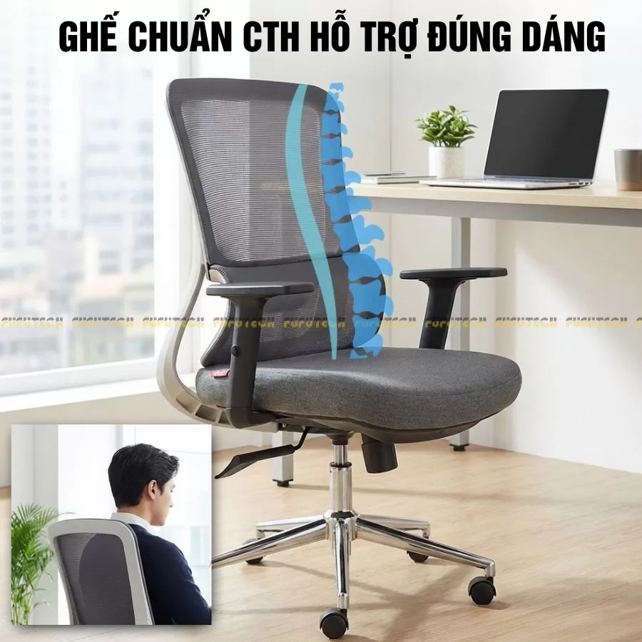 ghế làm việc ergonomic