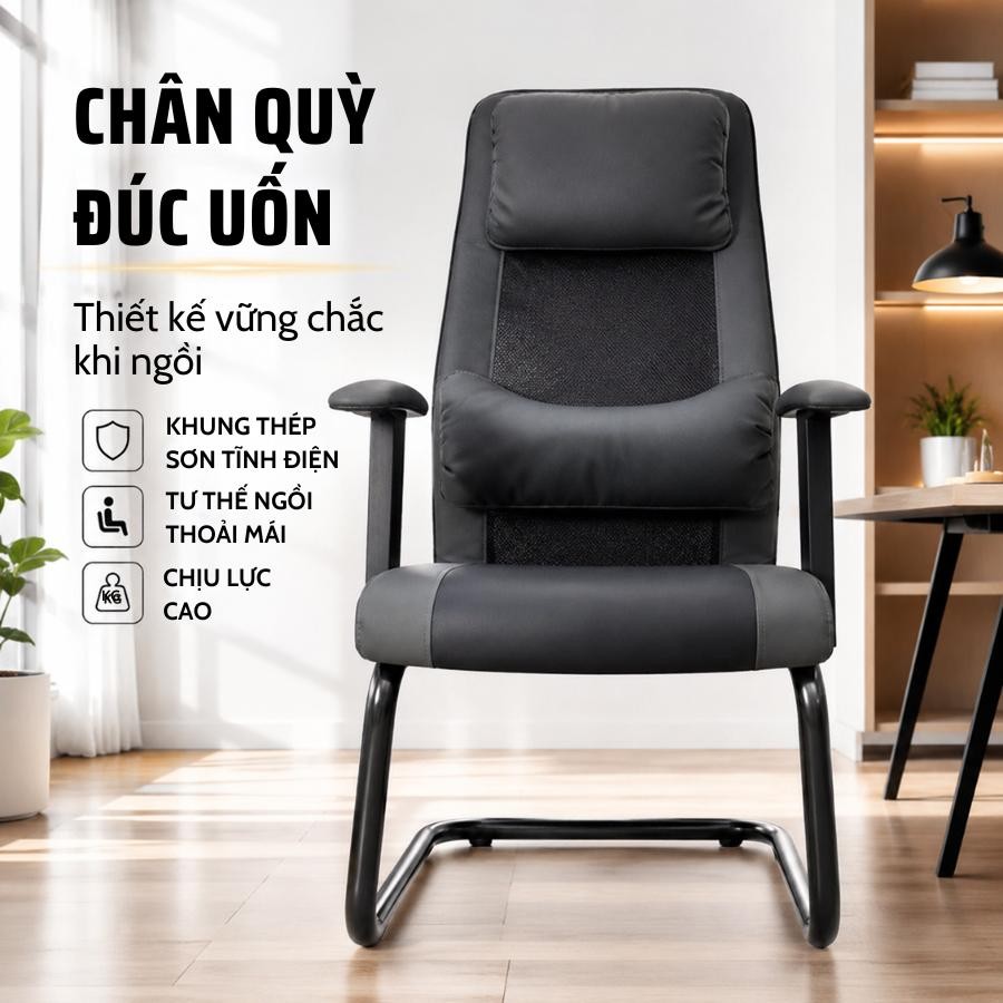 Khung chân quỳ đúc uốn chắc chắn của ghế HH000647