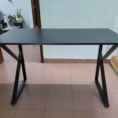 Bàn làm việc chữ K - ảnh thực tế từ khách hàng 1