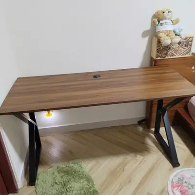 Bàn làm việc chữ K - ảnh thực tế từ khách hàng 8