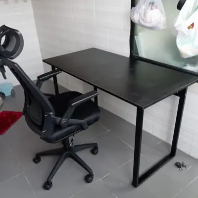 Bàn làm việc chân chữ U - ảnh thực tế từ khách hàng 3