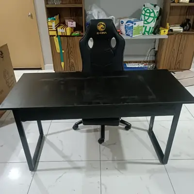 Bàn làm việc chân chữ U - ảnh thực tế từ khách hàng 4