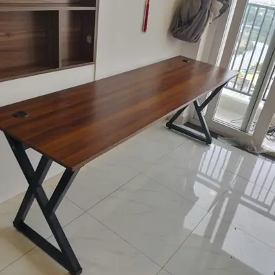 Bàn làm việc chân Double X - ảnh thực tế từ khách hàng 6