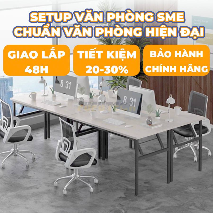 combo bàn làm việc văn phòng