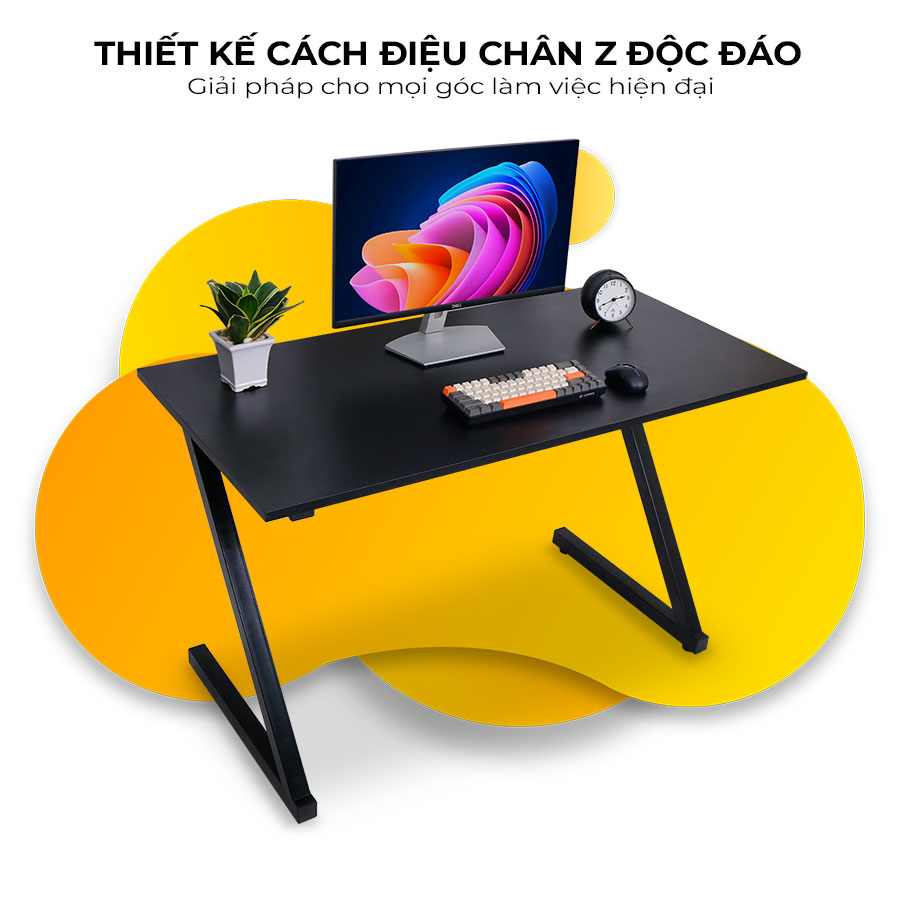 Bàn học chữ Z Mặt Simple