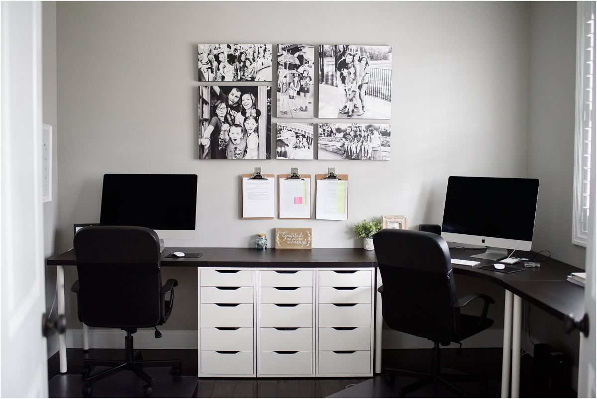 Decor bàn học bằng khung ảnh lồng truyện tranh độc đáo