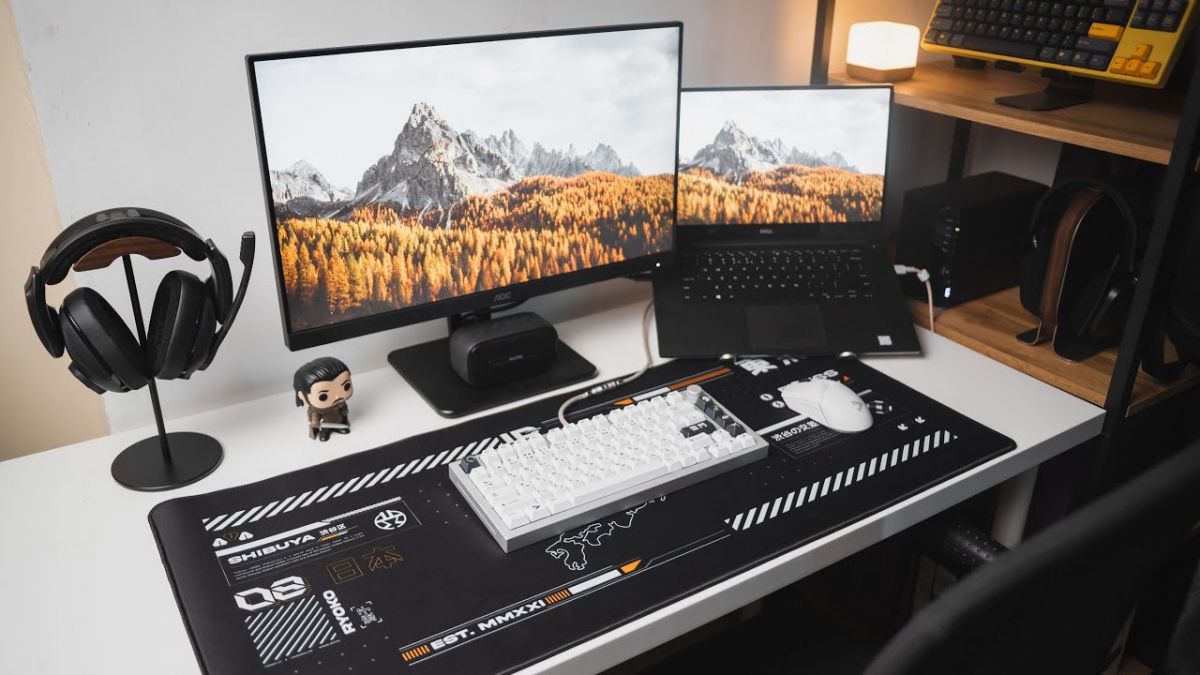 Góc Gaming đa nhiệm cho bạn sử dụng để làm việc và giải trí