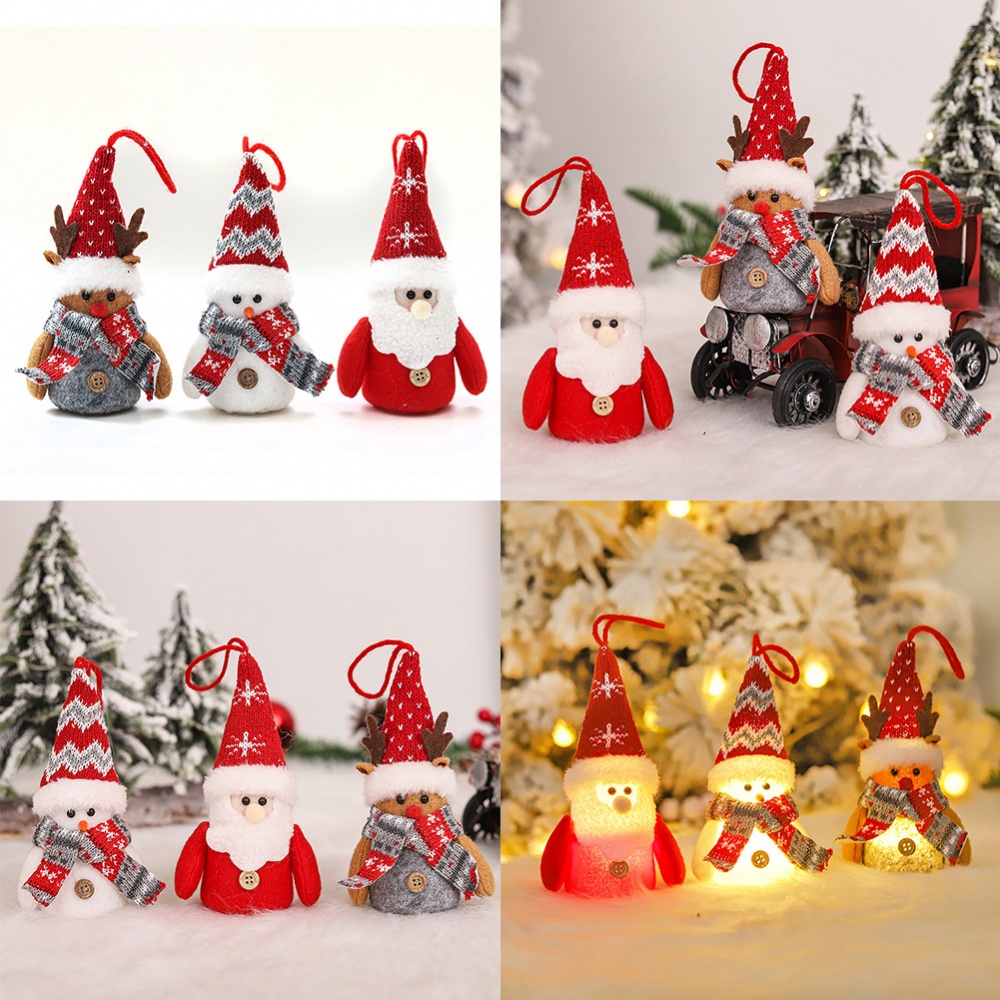 Tượng ông già Noel, người tuyết handmade