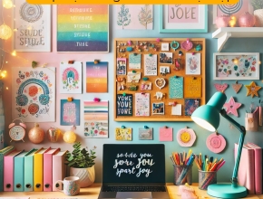 Cách Decor Bàn Học Độc Đáo Giúp Bạn Tăng Tinh Thần Học Tập